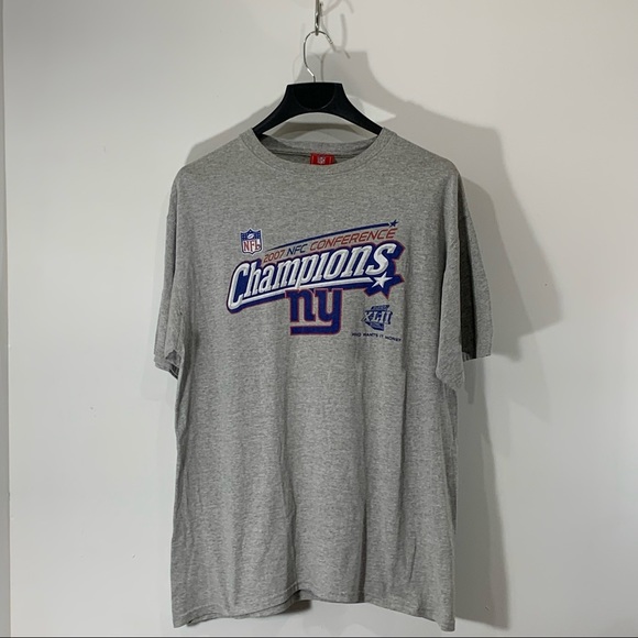 2007 NFL NY Giants Conference Champions T-Shirt - Picture 2 of 4